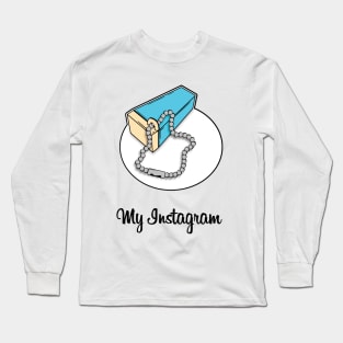 My Instagram Long Sleeve T-Shirt